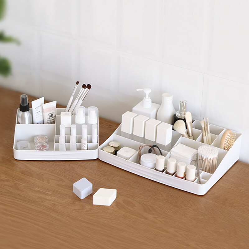 Organisateur Cosmétique Blanc