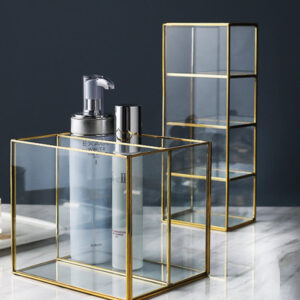 Organisateur de Bureau en Verre