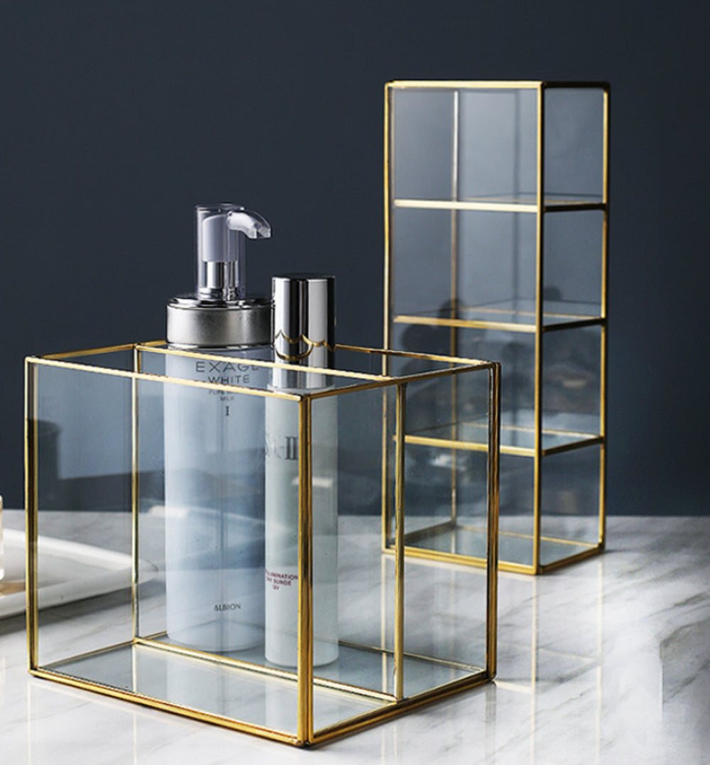 Organisateur de Bureau en Verre