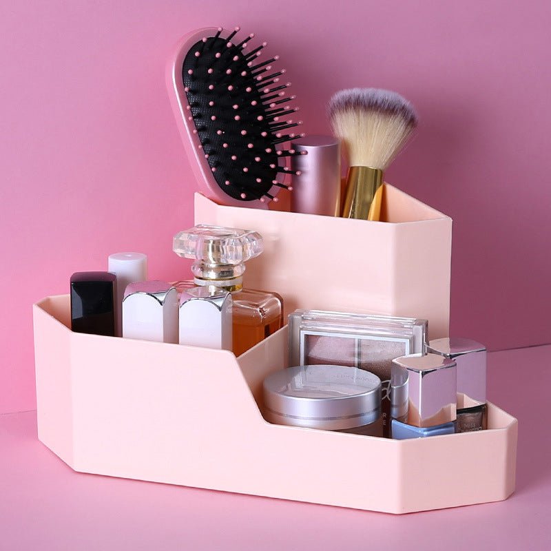 Organisateur de Maquillage en Forme Polygonale - Range Maquillage