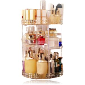 Organisateur de maquillage rotatif modulable - Range Maquillage