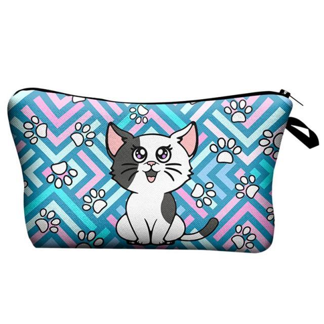 Pochette Maquillage Animaux - Range Maquillage