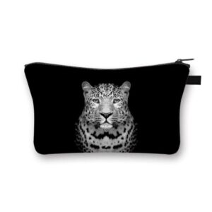 Pochette Maquillage Noir Sauvage - Range Maquillage