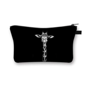 Pochette Maquillage Noir Sauvage - Range Maquillage