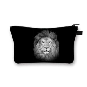 Pochette Maquillage Noir Sauvage - Range Maquillage