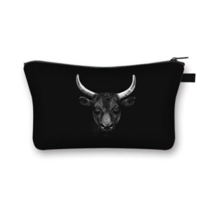 Pochette Maquillage Noir Sauvage - Range Maquillage