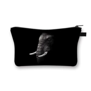 Pochette Maquillage Noir Sauvage - Range Maquillage