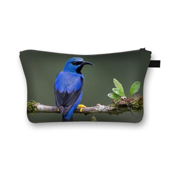 Pochette Maquillage Oiseaux - Range Maquillage