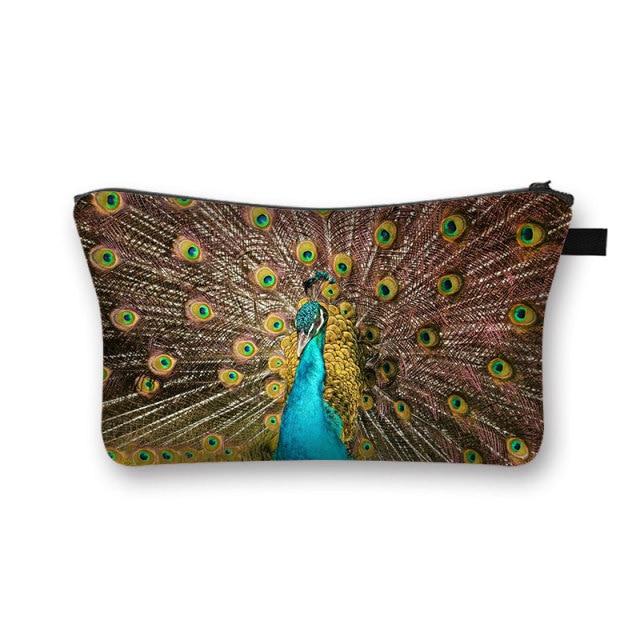 Pochette Maquillage Oiseaux - Range Maquillage