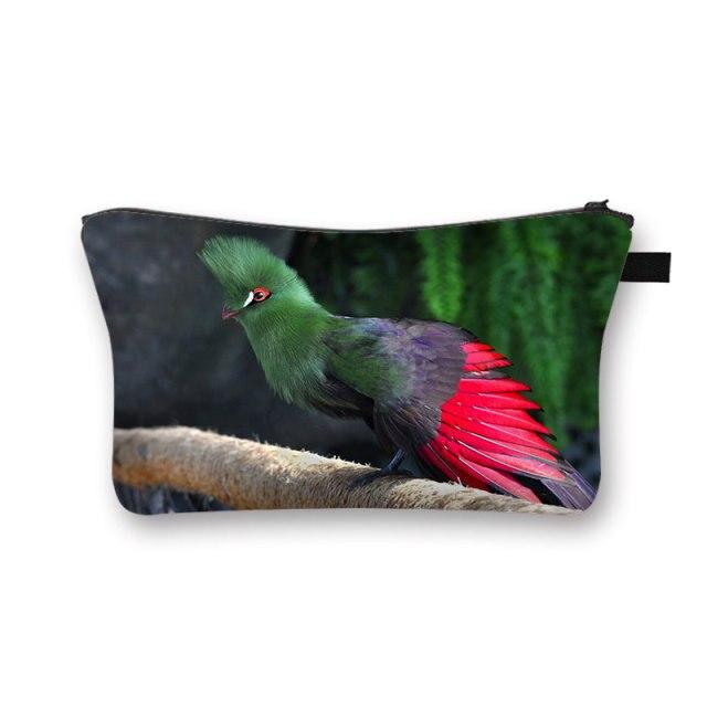 Pochette Maquillage Oiseaux - Range Maquillage