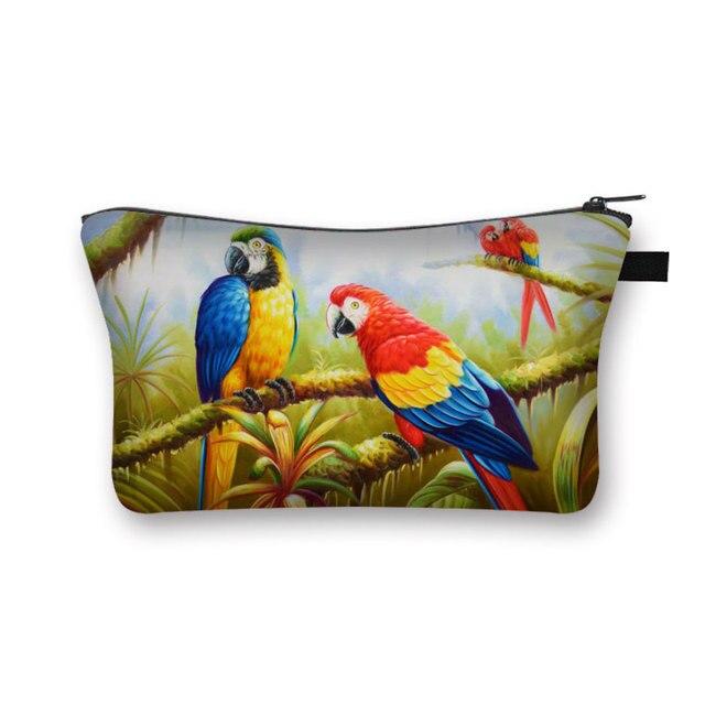 Pochette Maquillage Oiseaux - Range Maquillage