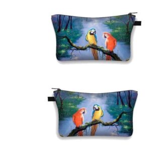 Pochette Maquillage Oiseaux - Range Maquillage