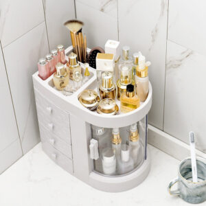 Organisateur de Maquillage Chic Pivotant