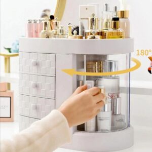 Organisateur de Maquillage Chic Pivotant