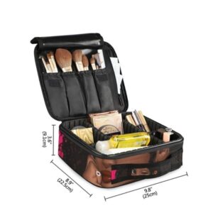 Trousse Afro pour Rangement de Maquillage