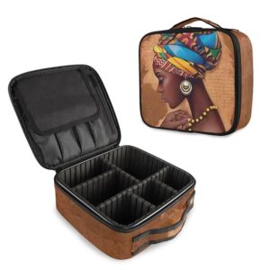 Trousse Afro pour Rangement de Maquillage