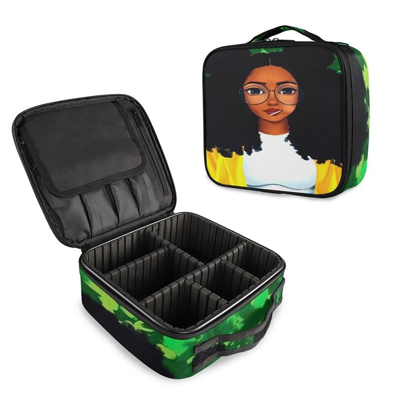 Trousse Afro pour Rangement de Maquillage