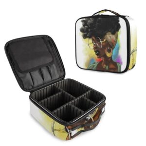 Trousse Afro pour Rangement de Maquillage