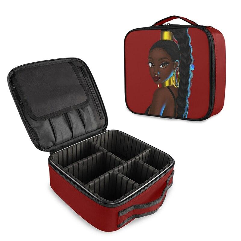 Trousse Afro pour Rangement de Maquillage