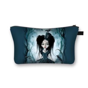 La trousse de maquillage Gothica est l'accessoire indispensable pour vos voyages. Elle est légère, ce qui la rend facile à transporter. 