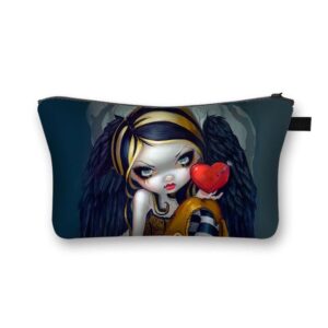 La trousse de maquillage Gothica est l'accessoire indispensable pour vos voyages. Elle est légère, ce qui la rend facile à transporter. 