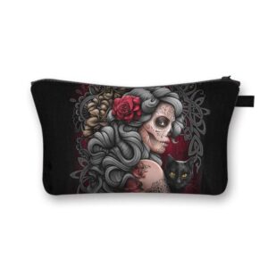 La trousse de maquillage Gothica est l'accessoire indispensable pour vos voyages. Elle est légère, ce qui la rend facile à transporter. 