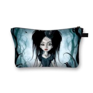 La trousse de maquillage Gothica est l'accessoire indispensable pour vos voyages. Elle est légère, ce qui la rend facile à transporter. 