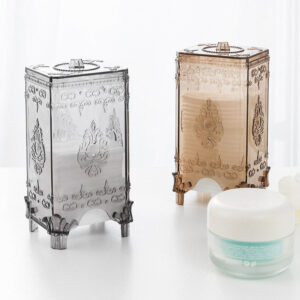 Rangement de Coton Démaquillant - Range Maquillage
