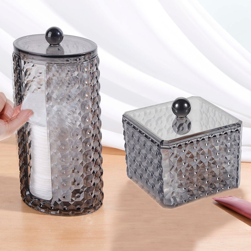 Rangement de Coton et Coton Tige - Range Maquillage