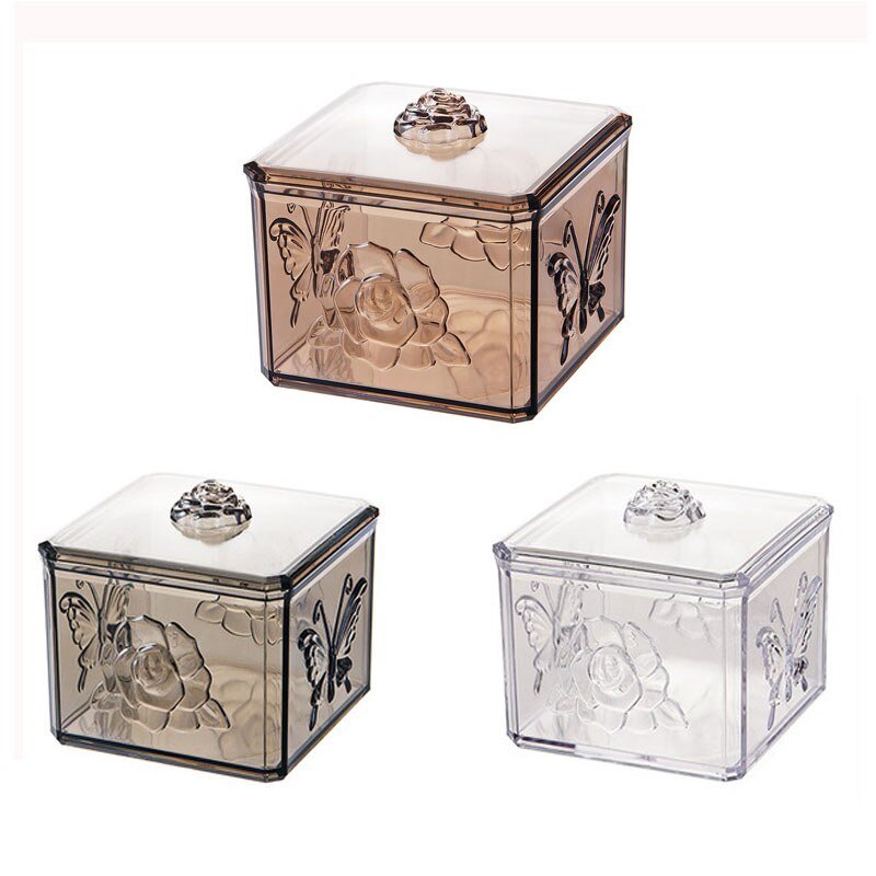 Rangement de Coton Tige - Range Maquillage