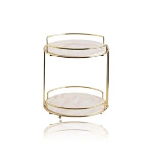 Rangement Maquillage en Marbe - Range Maquillage