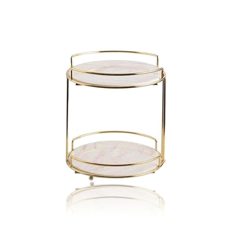 Rangement Maquillage en Marbe - Range Maquillage
