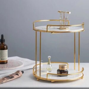 Rangement Maquillage en Marbe - Range Maquillage