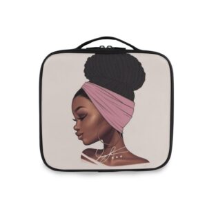 Trousse Afro pour Rangement de Maquillage - Range Maquillage