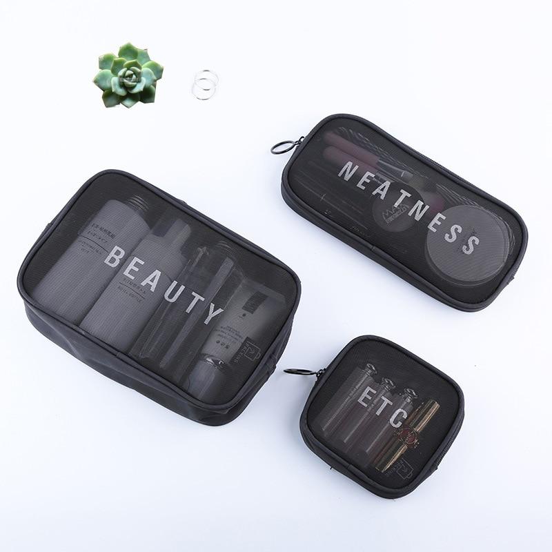 Trousse Beauté Transparente - Range Maquillage