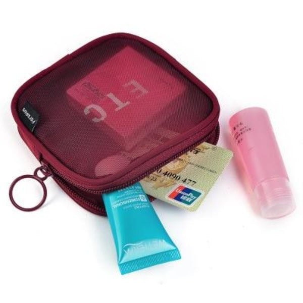 Trousse Beauté Transparente - Range Maquillage