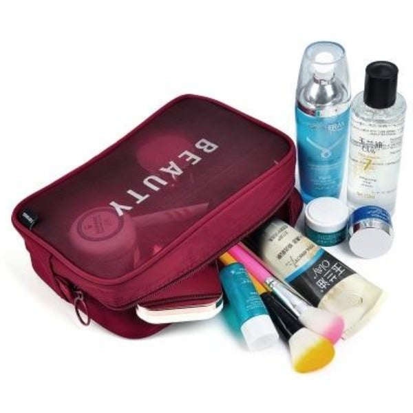 Trousse Beauté Transparente - Range Maquillage