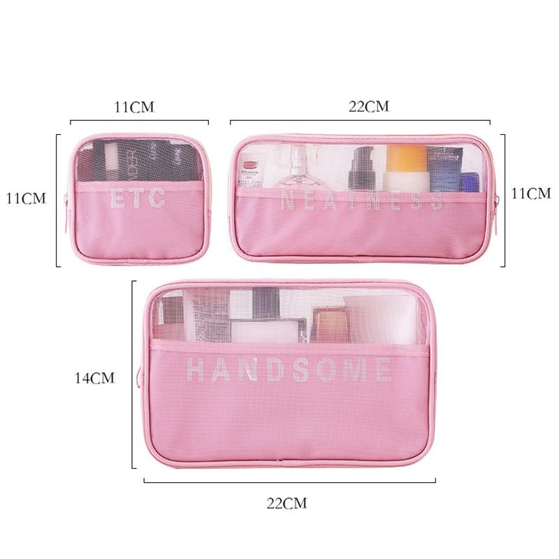 Trousse Beauté Transparente - Range Maquillage