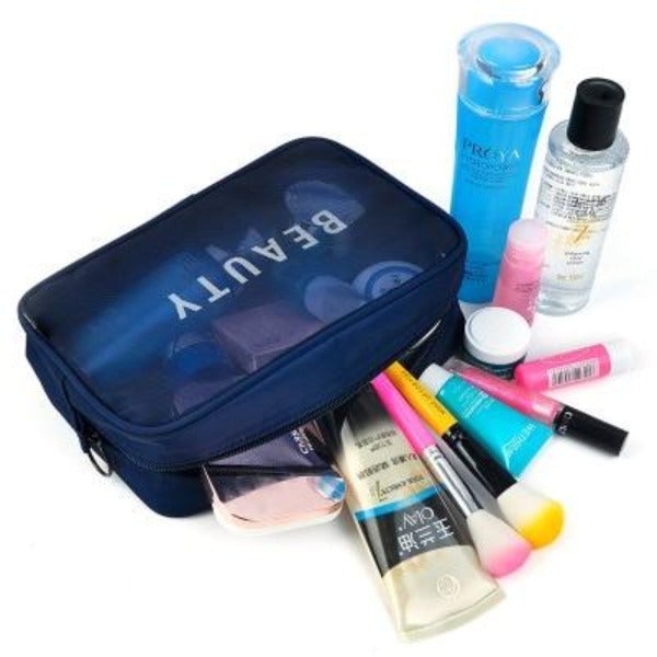 Trousse Beauté Transparente - Range Maquillage
