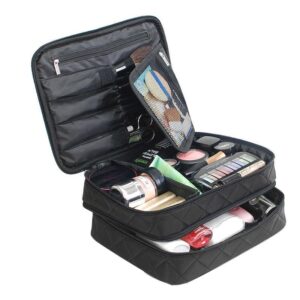 Trousse de Maquillage à 2 Compartiments Einluo™ - Range Maquillage