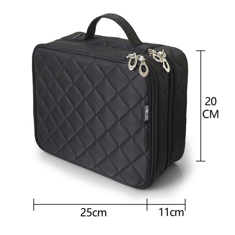 Trousse de Maquillage à 2 Compartiments Einluo™ - Range Maquillage