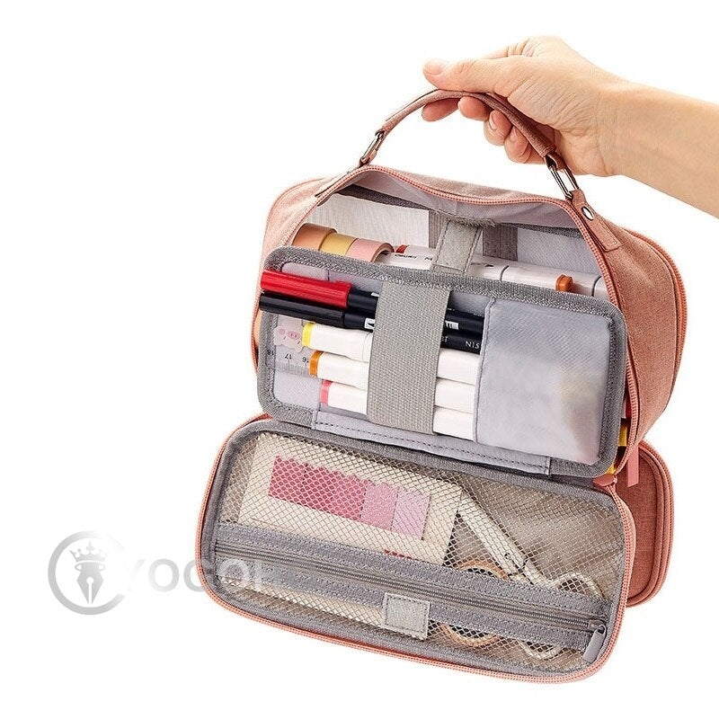 Trousse de Maquillage avec Compartiment Yogoho™ - Range Maquillage