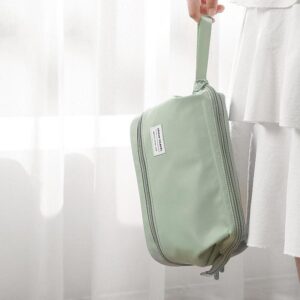 Trousse de Maquillage avec Grande Ouverture et Double Compartiment - Range Maquillage