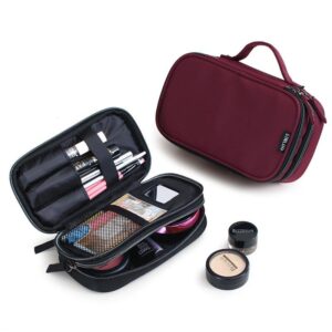 Trousse de Maquillage avec Miroir Einluo™ - Range Maquillage