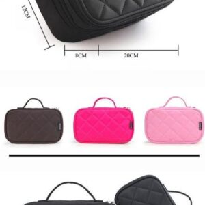 Trousse de Toilette avec Double Compartiment - Range Maquillage