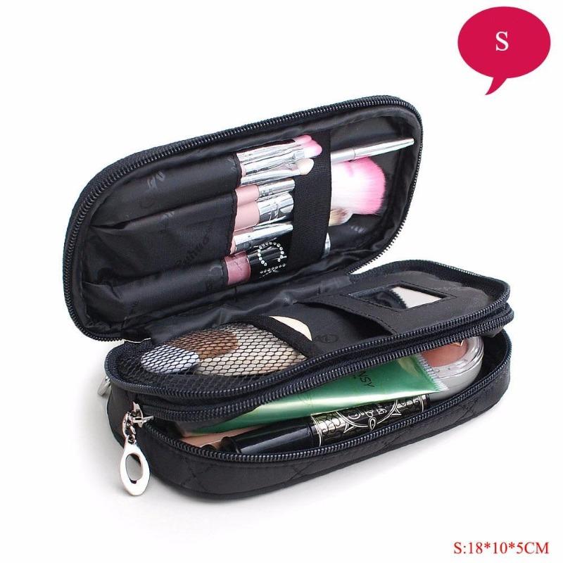 Trousse de Toilette avec Double Compartiment - Range Maquillage