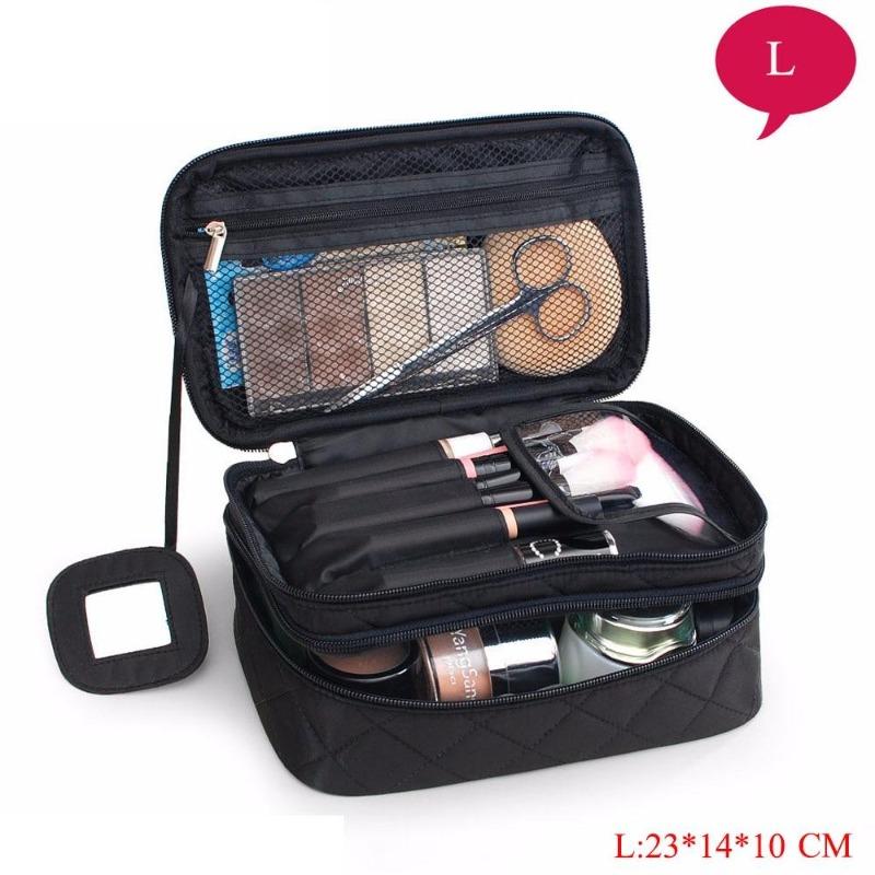 Trousse de Toilette avec Double Compartiment - Range Maquillage