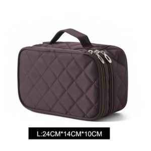 Trousse de Toilette avec Double Compartiment - Range Maquillage