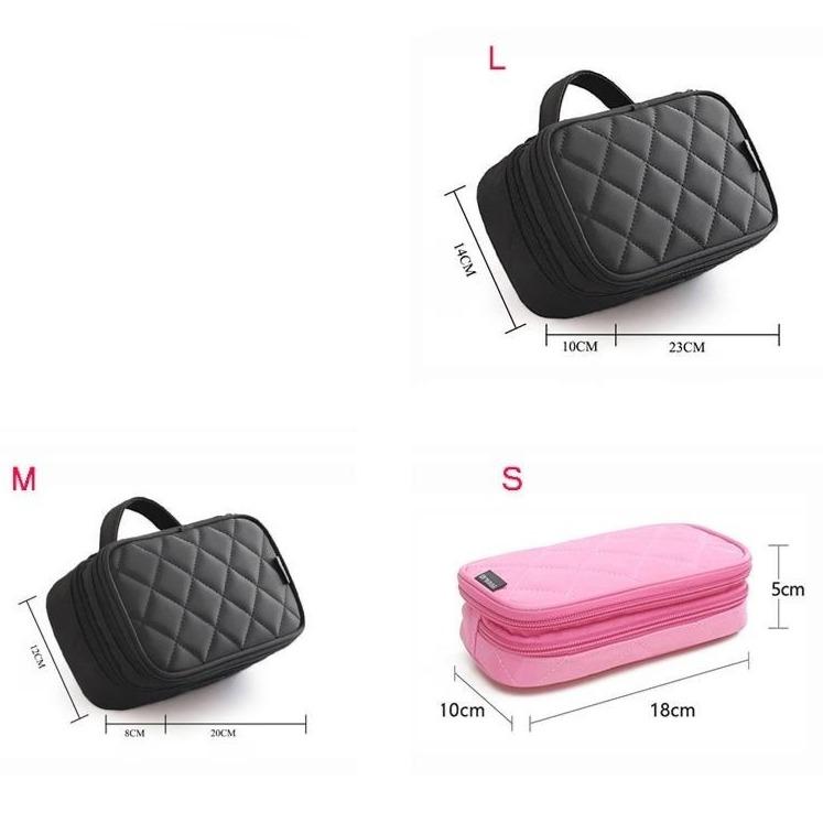 Trousse de Toilette avec Double Compartiment - Range Maquillage
