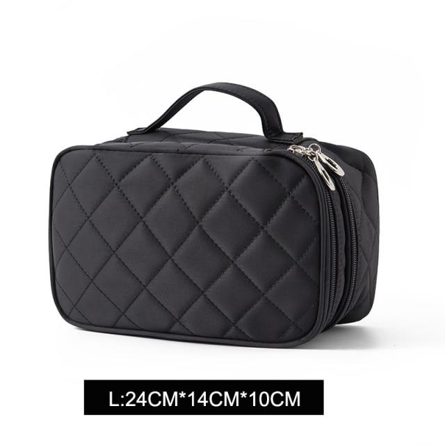 Trousse de Toilette avec Double Compartiment - Range Maquillage